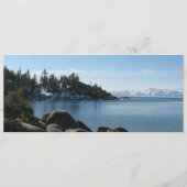 Lake Tahoe Empfang Menu Menükarte (Rückseite)