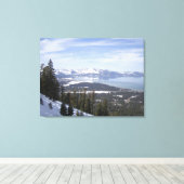 Lake Tahoe Foto Print Leinwanddruck (Insitu (Holzboden))