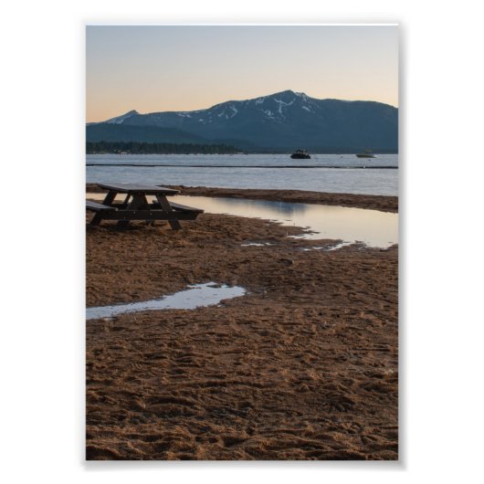 Lake Tahoe Fotodruck (Vorne)