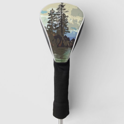 Lake Tahoe Golf Head Cover Headcover (Vorderseite)