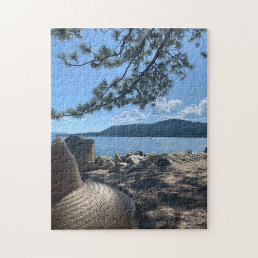 Lake Tahoe Incline Beach Puzzle (Vertikal)