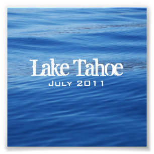 Lake Tahoe Jewel Case Insert Foto