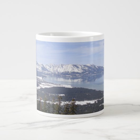 Lake Tahoe Jumbo-Tasse (Vorderseite)