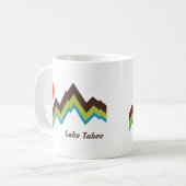 Lake Tahoe Kaffeetasse (Vorderseite Links)