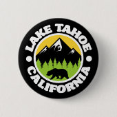 Lake Tahoe, Kalifornien Button (Vorderseite)