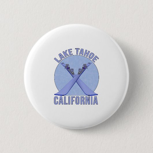 Lake Tahoe, Kalifornien Button (Vorderseite)