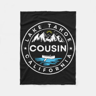 Lake Tahoe Kalifornien Cousin-Trip-Urlaub Passend Fleecedecke