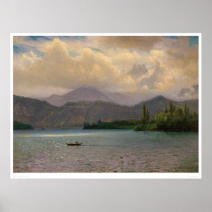 Lake Tahoe, Kalifornien durch Bierstadt (0102a) Poster