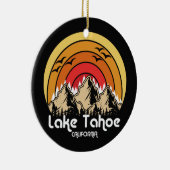 Lake Tahoe, Kalifornien Keramik Ornament (Rechts)