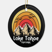 Lake Tahoe, Kalifornien Keramik Ornament (Links)