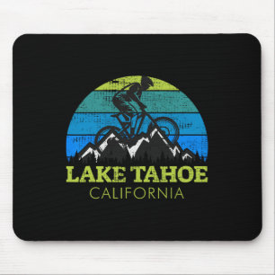 Lake Tahoe Kalifornien Mountainbike Mtb Vintage Mousepad