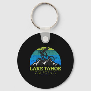 Lake Tahoe Kalifornien Mountainbike Mtb Vintage Schlüsselanhänger