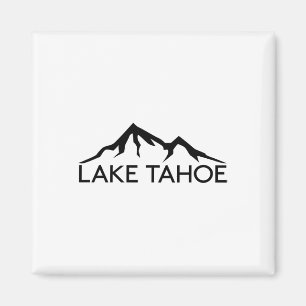 Lake Tahoe Kalifornien Nevada Skifahren  Magnet