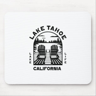 Lake Tahoe Kalifornien Outdoor Vintage Mousepad