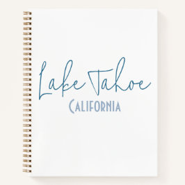 Lake Tahoe, Kalifornien Reiseandenken Notizblock