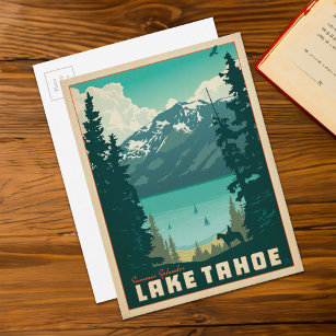 Lake Tahoe   Kalifornien und Nevada Postkarte