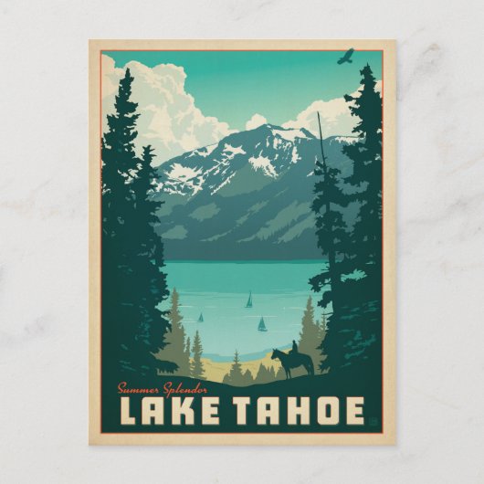 Lake Tahoe | Kalifornien und Nevada Postkarte (Vorderseite)