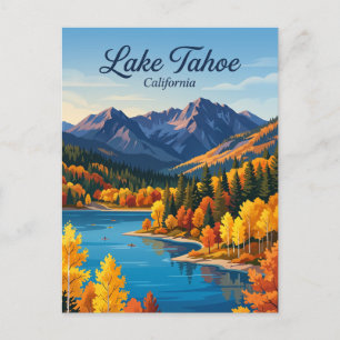 Lake Tahoe, Kalifornien, USA Postkarte