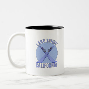 Lake Tahoe, Kalifornien Zweifarbige Tasse