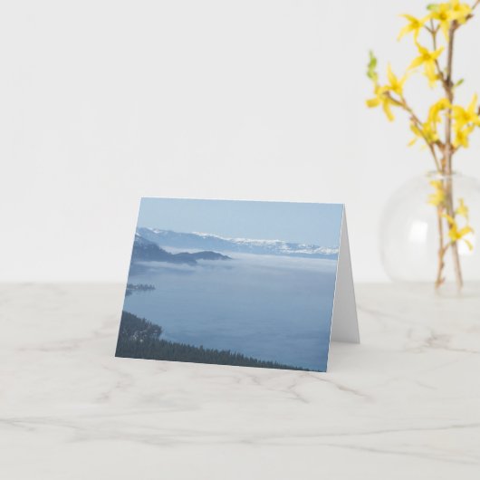 Lake Tahoe Karte (Gelbe Blume)