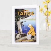 Lake Tahoe Karte (Gelbe Blume)