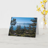 Lake Tahoe Karte (Gelbe Blume)
