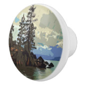 Lake Tahoe Keramik Pull Keramikknauf (Rechts)