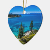 Lake Tahoe Keramikornament (Links)