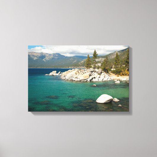 Lake Tahoe Landschaft Leinwanddruck (Vorderseite)
