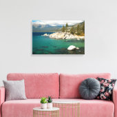 Lake Tahoe Landschaft Leinwanddruck (Insitu (Wohnzimmer))