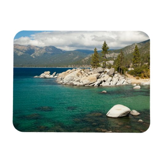 Lake Tahoe Landschaft Magnet (Horizontal)