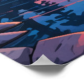 Lake Tahoe Landschaft Poster (Ecke)