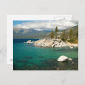 Lake Tahoe Landschaft Postkarte (Vorne/Hinten)