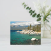 Lake Tahoe Landschaft Postkarte (Stehend Vorderseite)