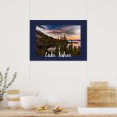 Lake Tahoe Landschaftliche Aussicht Poster (Küche)