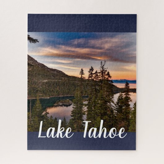 Lake Tahoe Landschaftliche Aussicht Puzzle (Vertikal)
