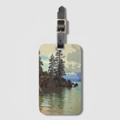 Lake Tahoe Luggage Tag Gepäckanhänger (Vorderseite Vertikal)