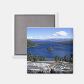 Lake Tahoe Magnet (Vorderseite/Rückseite)