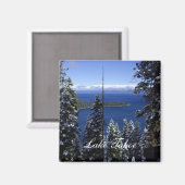 Lake Tahoe Magnet (Vorderseite/Rückseite)