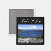 Lake Tahoe Magnet (Vorderseite/Rückseite)