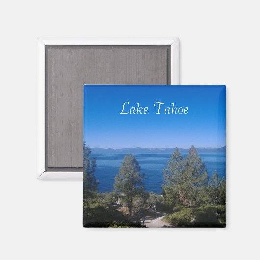 Lake Tahoe Magnet (Vorderseite/Rückseite)