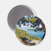 Lake Tahoe Magnet (Vorderseite/Rückseite)