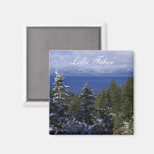 Lake Tahoe Magnet (Vorderseite/Rückseite)