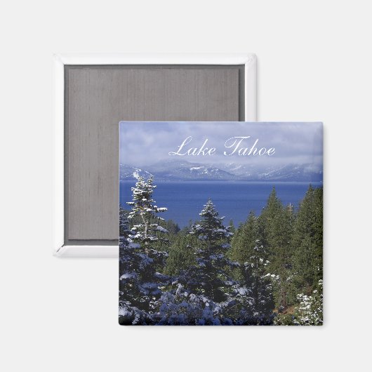 Lake Tahoe Magnet (Vorderseite/Rückseite)