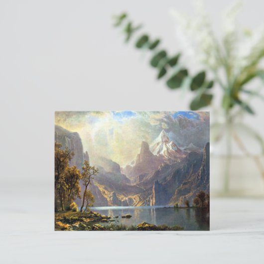 Lake Tahoe Malerei Nevada Kunst von Albert Biersta Ankündigung (Stehend Vorderseite)