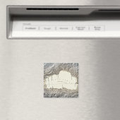 Lake Tahoe Map Magnet (In Situ (Geschirrspüler))