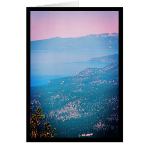 Lake Tahoe Mist - Song von Sol. 5:14 Grußkarte