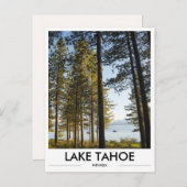 Lake Tahoe Nevada Foto Postkarte (Vorne/Hinten)