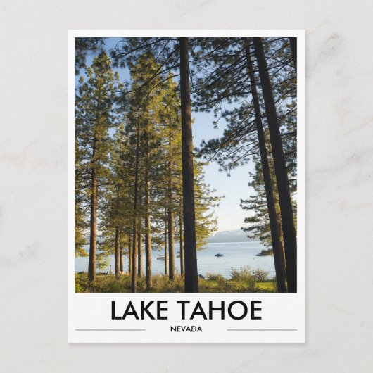 Lake Tahoe Nevada Foto Postkarte (Vorderseite)