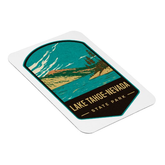 Lake Tahoe-Nevada Staat Park Magnet (Rechte Seite)